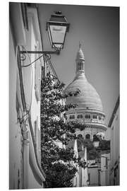 Hartschaumbild PARIS Montmartre und Basilika Sacré Cœur - Melanie Viola