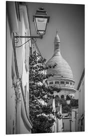 Magnettafel PARIS Montmartre und Basilika Sacré Cœur