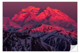 Selvklebende plakat Denali at sunrise