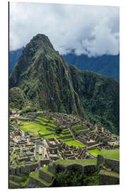 Tableau en aluminium Machu Picchu