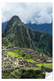 Självhäftande poster Machu Picchu