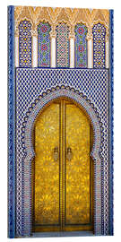 Gallery print Decorated door of the royal palace