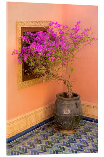 Acrylic print Decorative bougainvillea