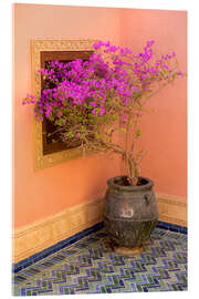 Akrylglastavla Decorative bougainvillea