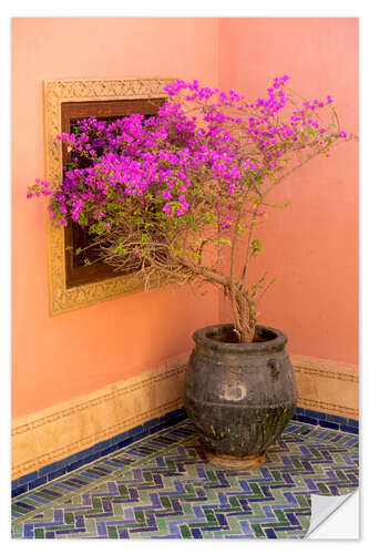 Wall sticker Decorative bougainvillea