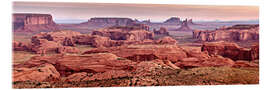 Acrylglasbild Monument Valley