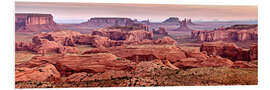 Foam board print Monument valley