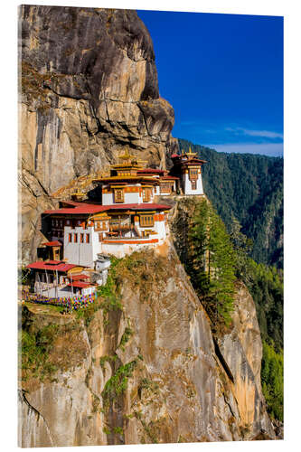 Akryylilasitaulu Taktshang monastery Bhutan