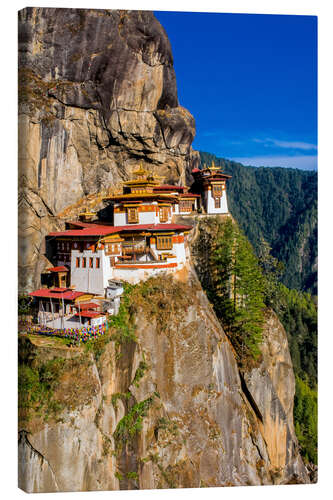 Canvas print Taktshang monastery Bhutan