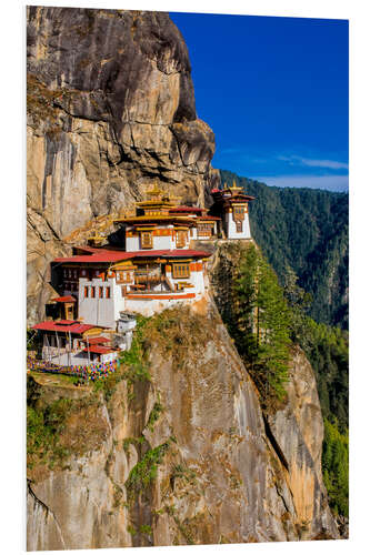 Stampa su PVC Monastero di Taktshang in Bhutan