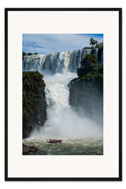 Gerahmter Kunstdruck Wasserfälle von Iguazú