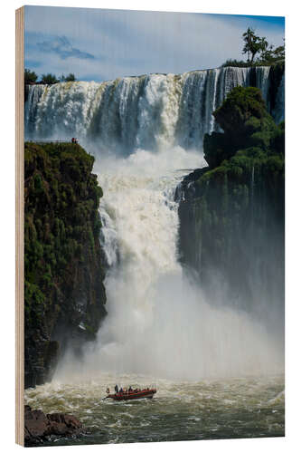 Trätavla Waterfalls of Iguazú