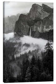 Canvas print Atmospheric fog landscape