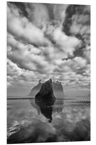 Foam board print Rugged islands in the sea