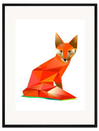 Gerahmter Kunstdruck Franz Fuchs