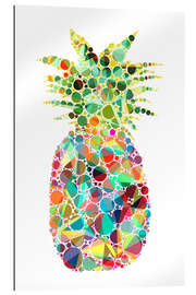 Gallery Print Bunte Ananas