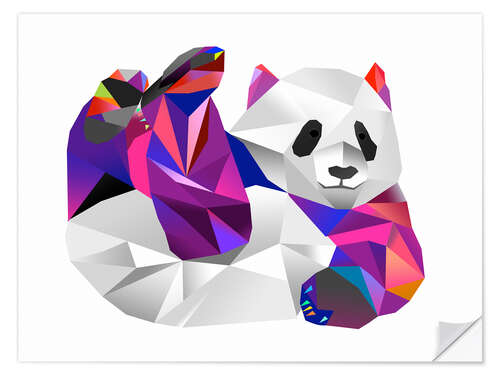 Wandsticker Pauline Panda