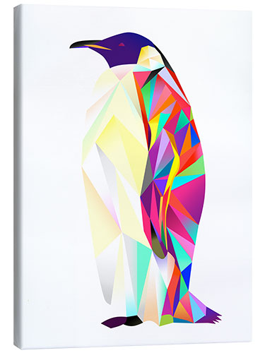 Canvas print Pit Penguin