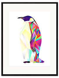 Plakat artystyczny premium w ramie Pit Penguin