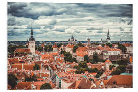 Foam board print Tallinn City, Estonia