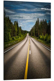 Magnettafel Der Weg ist das Ziel, Finnland