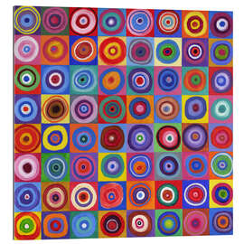 Gallery Print Square Circle 64 nach Kandinsky