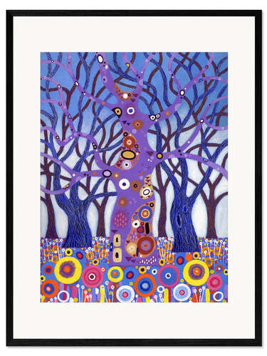 Stampa artistica con cornice Zebedee Too