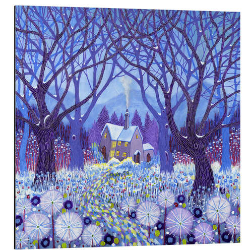 Aluminiumsbilde Winterlands