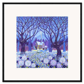 Stampa artistica con cornice Winterlands