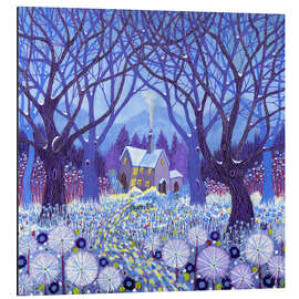 Magnettafel Winterland