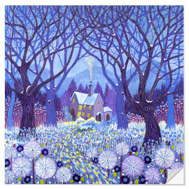 Vinilo para la pared Winterland