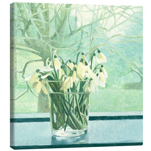 Canvas print Snowdrops