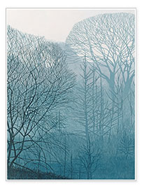 Wandbild  Tal im Nebel - Annie Ovenden