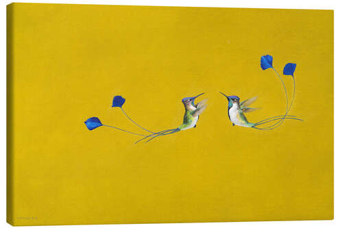 Canvas print Hummingbirds
