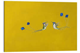 Magnettafel Kolibris