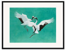 Gerahmter Kunstdruck Der grüne Tanz