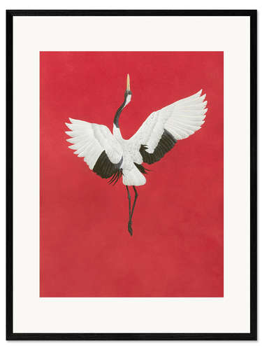 Framed art print The Dance-Red