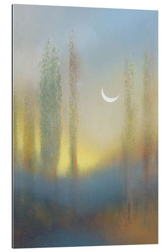 Gallery print Sunrise and Moon