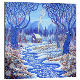 Magnettafel Winterbeeren