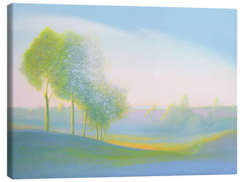 Tableau sur toile Printemps au petit matin