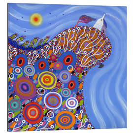 Magnettafel Das sehr prekäre Schaf