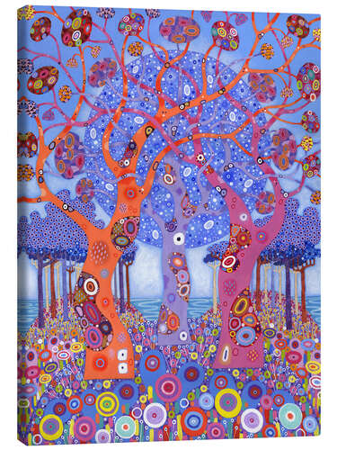 Tableau sur toile Les collines de bienvenue