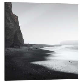 Gallery print Black beach in Iceland