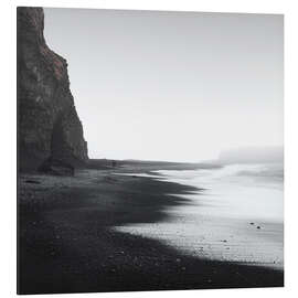 Magnettafel Schwarzer Strand in Island