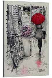 Magnettafel Ein Spaziergang durch Amsterdam