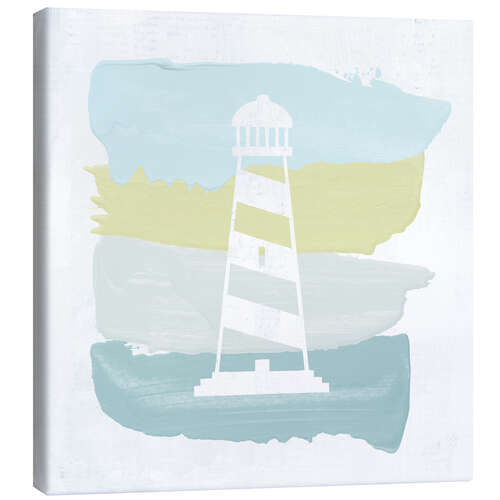 Canvas print Seaside Swatch Lighthouse