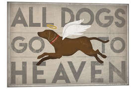 Foam board print All Dogs Go to Heaven II