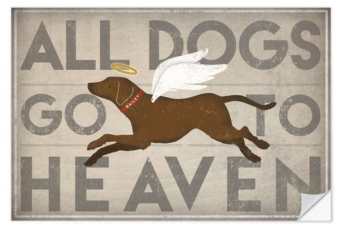 Wall sticker All Dogs Go to Heaven II