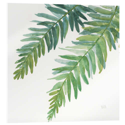 Akryylilasitaulu Ferns Square I