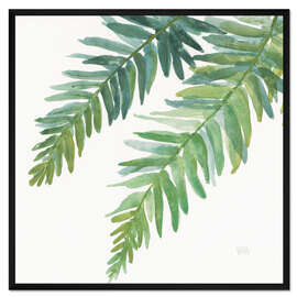 Gerahmter Kunstdruck Ferns Square I